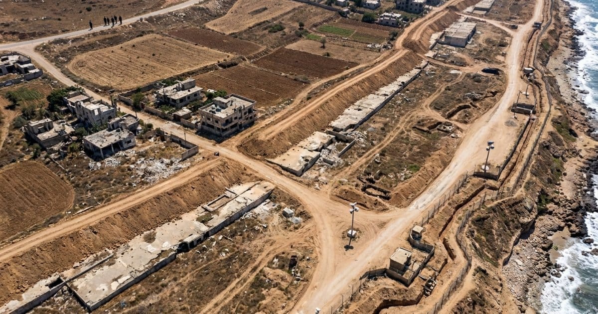 Neue Wälle teilen Gaza