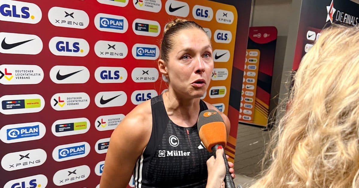 Tränen im TV-Interview