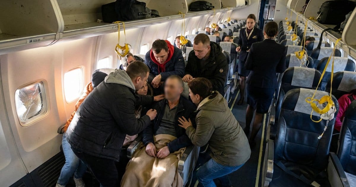 Fenster-Schock bei Ryanair-Flug