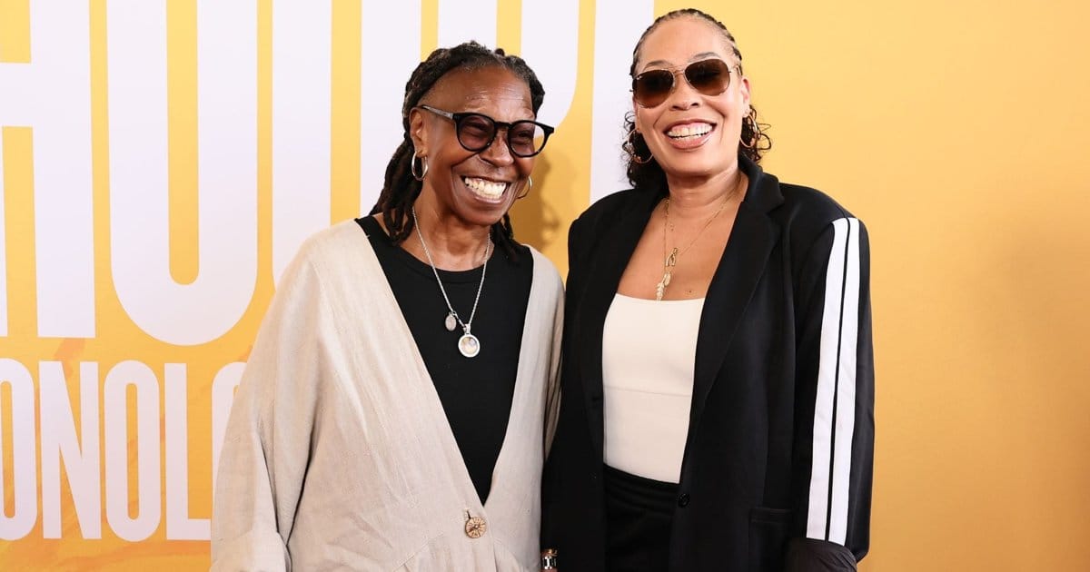 Whoopi verblüfft in New York