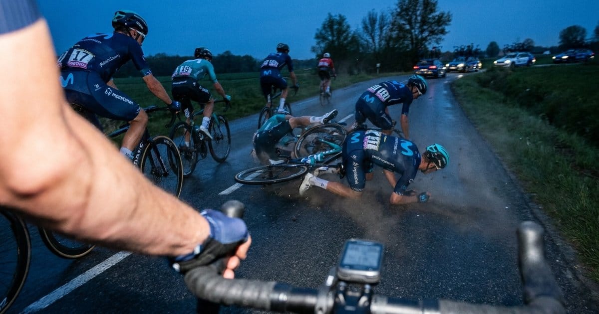Astana stürzt im Teamrennen
