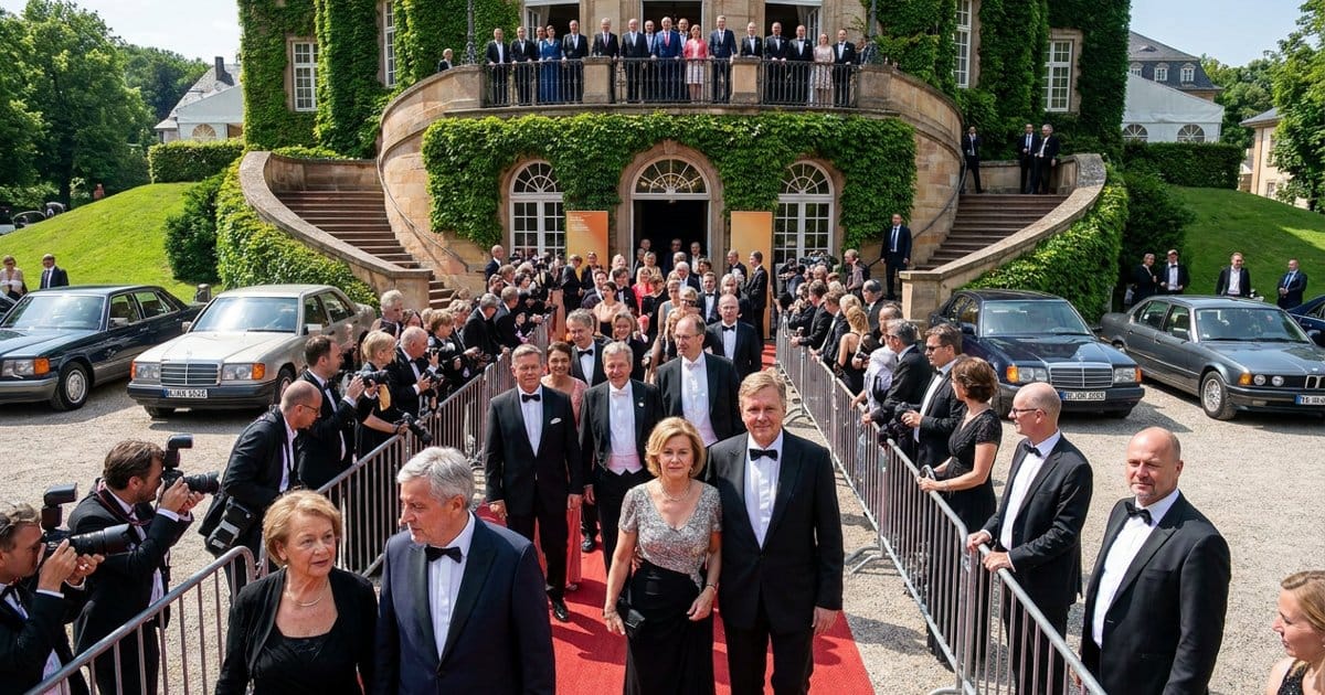 Promi-Auflauf in Bayreuth