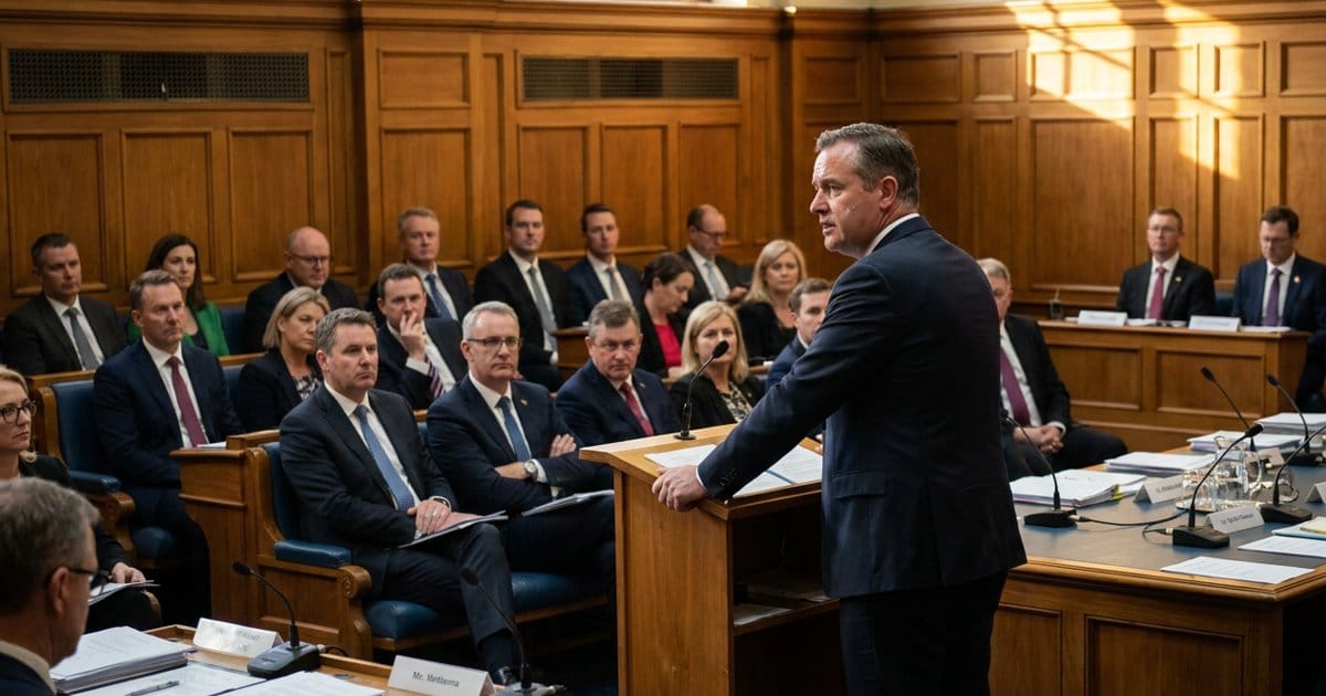 Merz zeigt Nerven im Bundestag