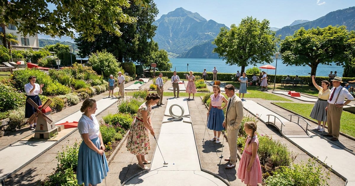 Wie Ascona Minigolf erfand
