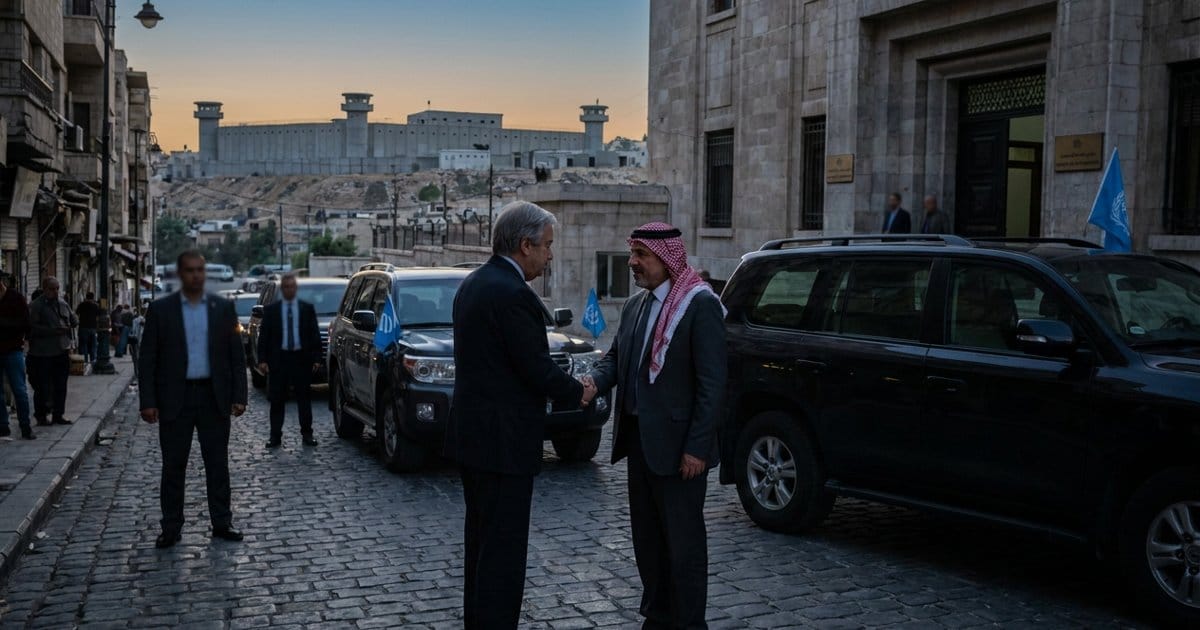 Guterres reist nach Damaskus
