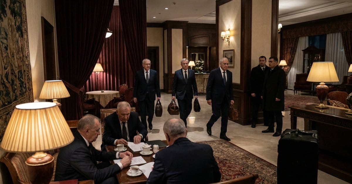 Geheimes Treffen in Baku