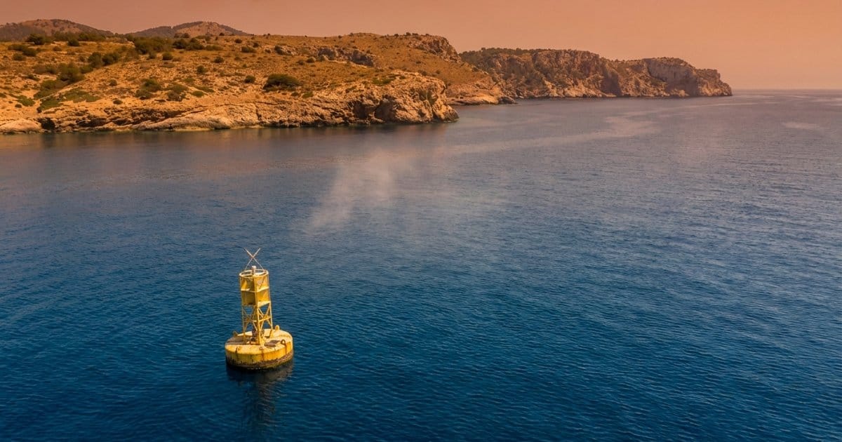 Mittelmeer vor Mallorca glüht