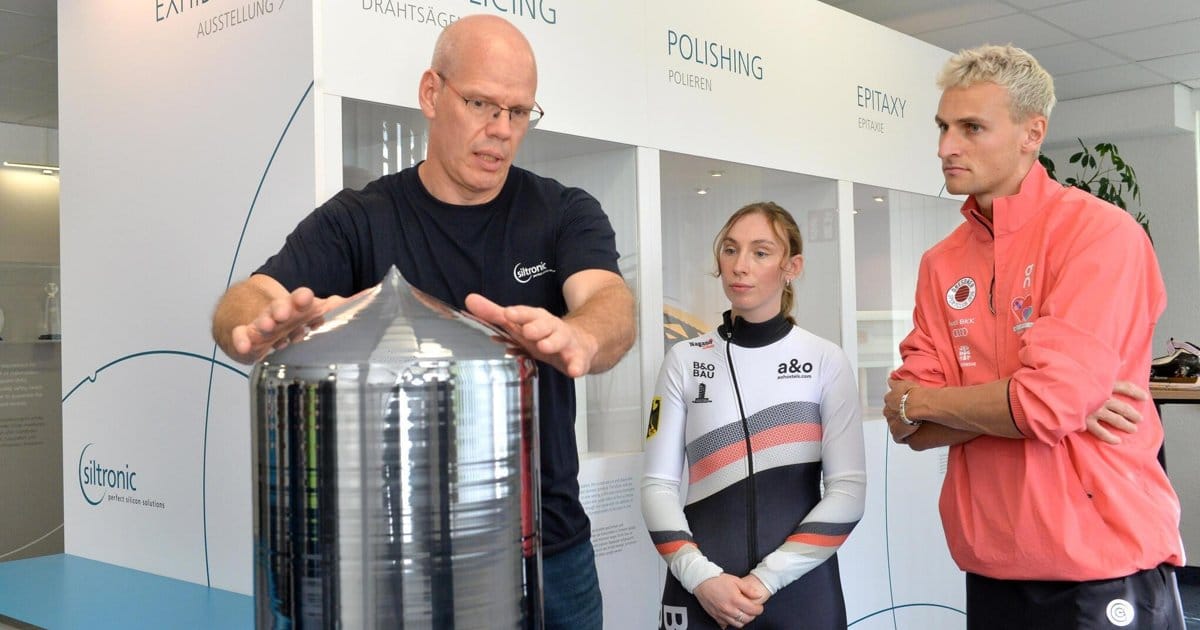 Siltronic holt Sportstars ins Werk