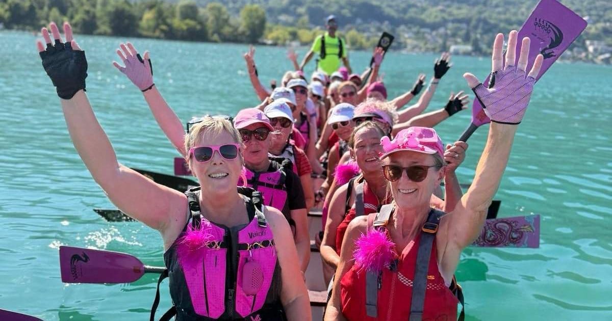 Pinke Deerns mitten im Mega-Rennen