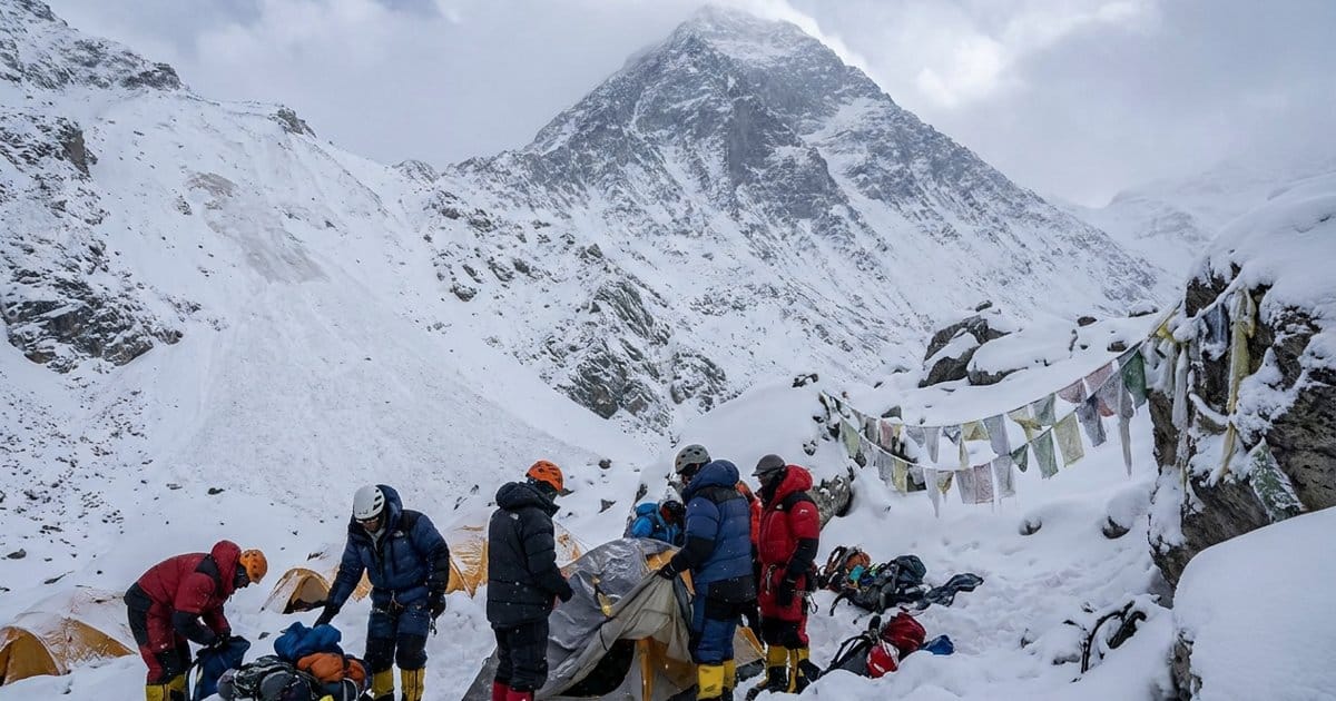 Schnee stoppt Manaslu-Ansturm