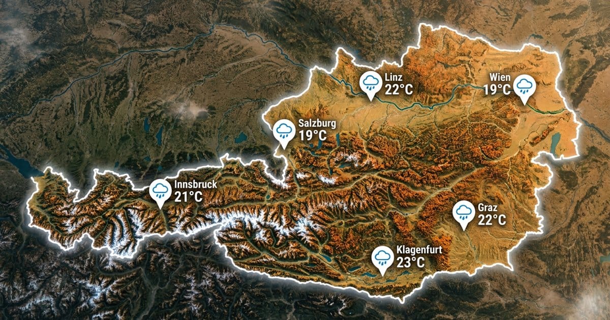 Österreich: nass in den Tag