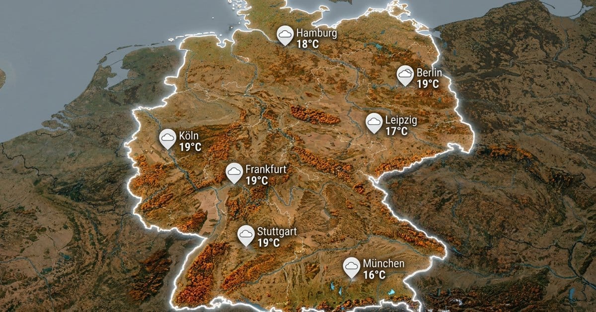 Deutschland: Meist bedeckt