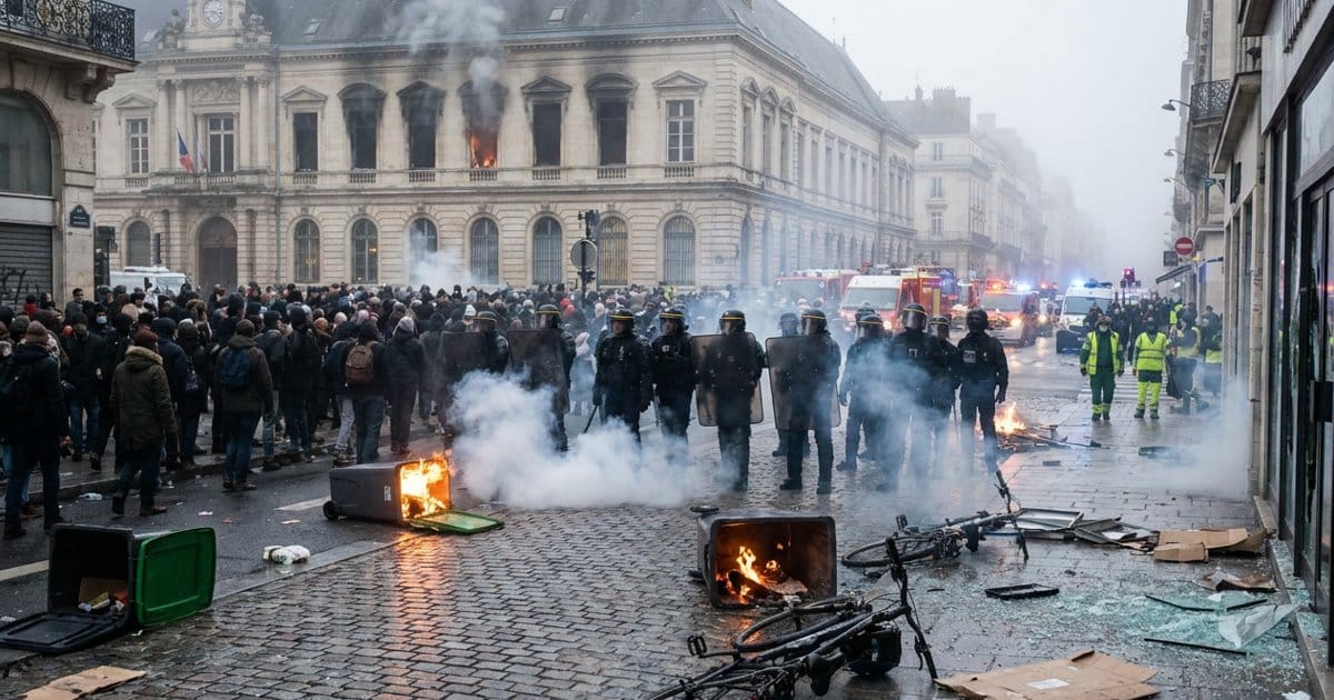 Macron droht mit Demo-Verboten