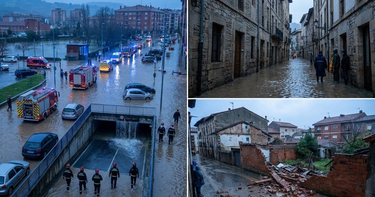 Spanien kämpft gegen Fluten