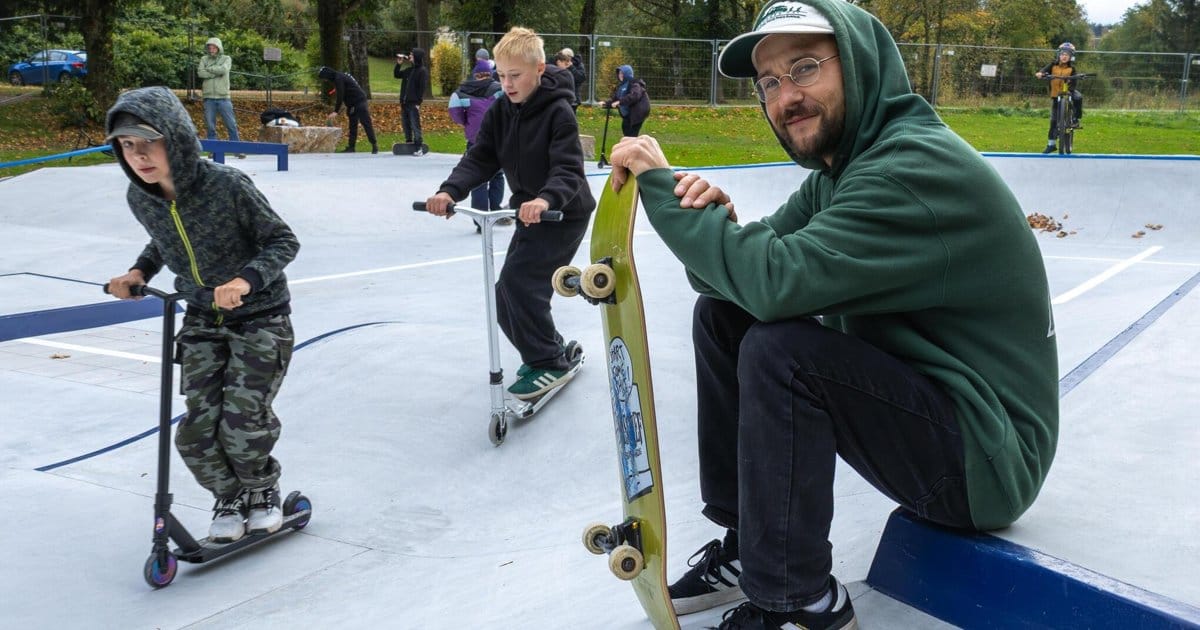 Meister lobt neue Skaterbahn