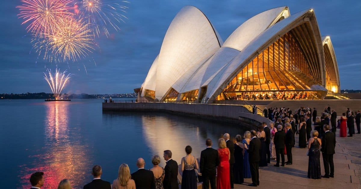 Sydneys Opernhaus hebt den Vorhang