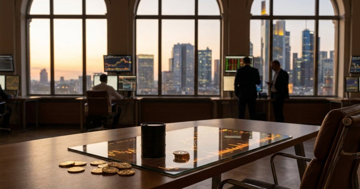 DAX 1,35% tiefer, Brent im Plus