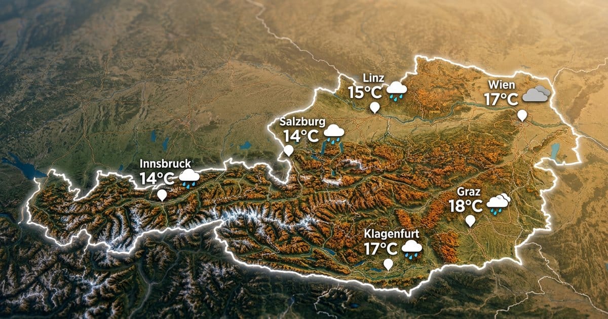 Österreich: herbstlich nass