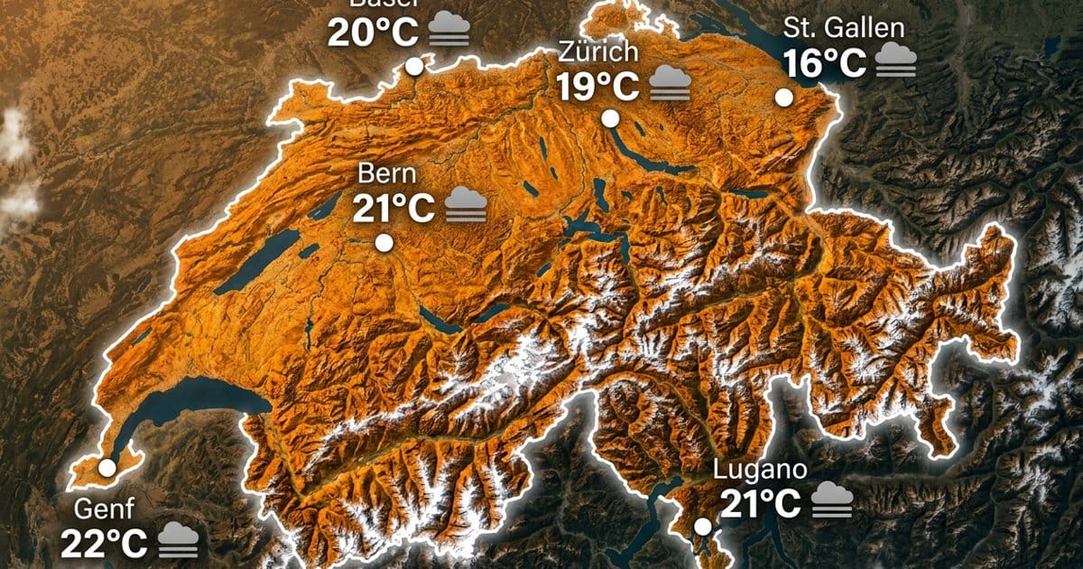Schweiz: Nebel, trocken