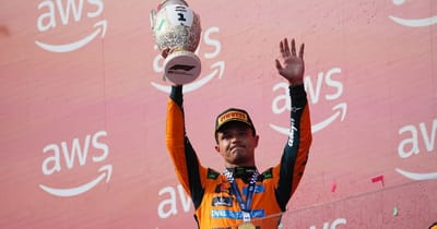 Norris siegt mit Glück in Budapest