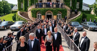 Promi-Auflauf in Bayreuth