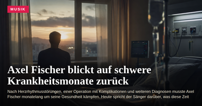 Axel Fischer blickt auf schwere Krankheitsmonate zurück