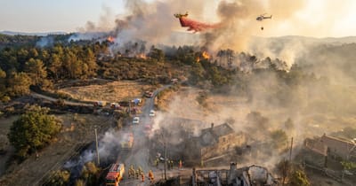 Feuerinferno im Süden Europas