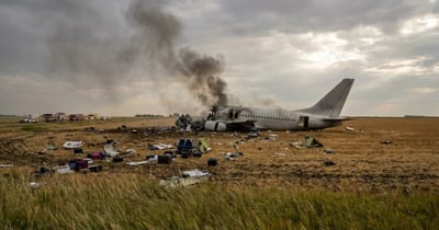 2014: Flugzeug über Ostukraine