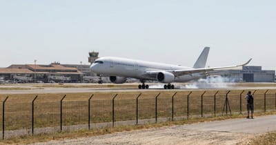 Rekordflug endet in Frankreich