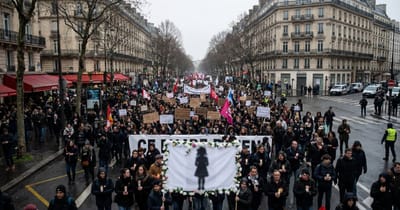 Massenprotest in Frankreich