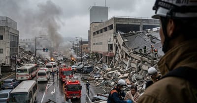 Beben erschüttert Japans Süden