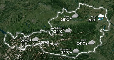 Österreich: Viele Wolken heute
