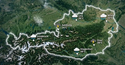 Österreich: Regen und Gewitter