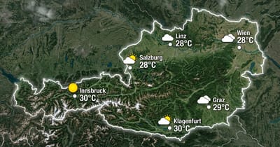 Österreich: warm und oft trocken