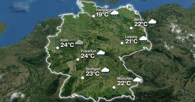 Viele Schauer, Westen trockener