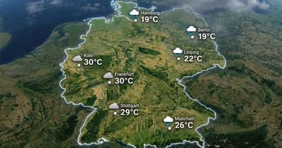 Deutschland: Regen und Hitze