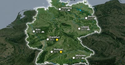 Deutschland: trocken und warm