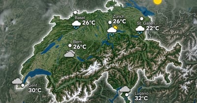 Schweiz: oft grau, teils nass
