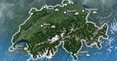 Schweiz: trocken und mild