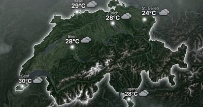 Schweiz: trocken und bedeckt