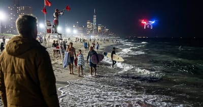 Hai-Alarm vor New York