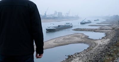 Rhein so leer wie nie