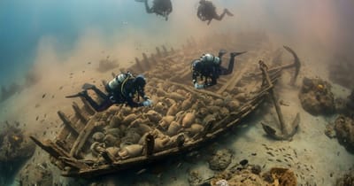 Römerwrack mit Krug-Fracht entdeckt