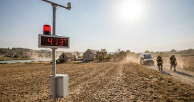 Hitzerekord über 41 Grad