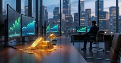 Gold springt 3,77% nach oben