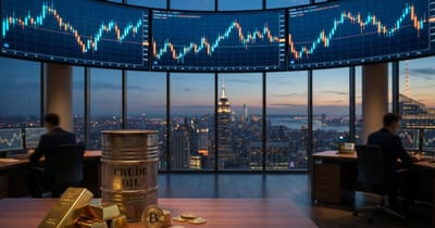 Gold steigt um 1,75%, Brent +3,87%