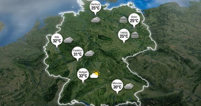 Deutschland: trocken und warm