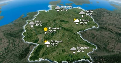 Deutschland: trocken und warm