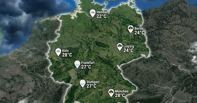 Deutschland: Gewitter und Regen