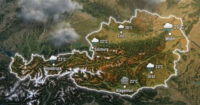 Österreich: Regen und Nebel